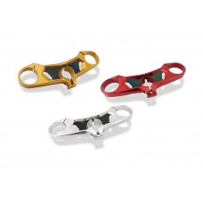 CNC Racing Carbon Fiber Inlay Upper Triple Clamp Kit for Ducati Panigale V4 / S / R / Speciale CNC Racing Carbon Fiber Inlay Upper Triple Clamp Kit for Ducati Panigale V4 / S / R / Speciale
